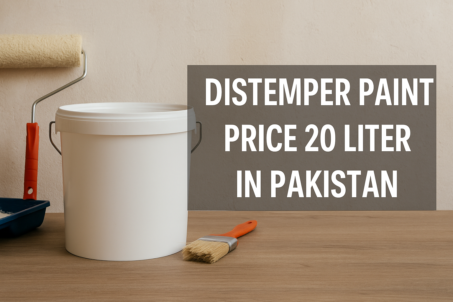 Distemper Paint Price 20 Liter in Pakistan